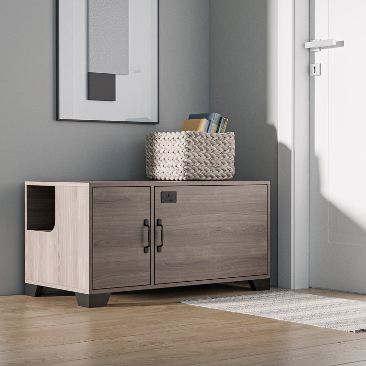 Unipaws cat store litter box enclosure